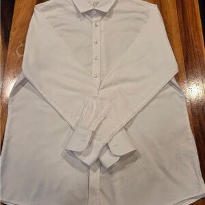 Kirrin Finch Classic White Dress Shirt size 16, like new!